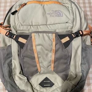 Preloved north face hiking backpack